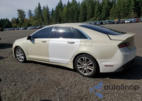2014 Lincoln Mkz Hybrid из США, поврежденный, VIN 3LN6L2LU1ER829898